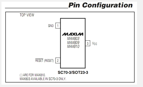 MAX810SEUR block diagram
