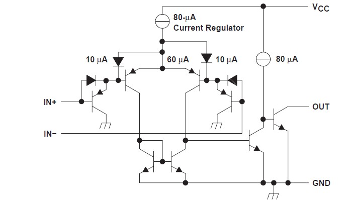 LM393A pin connection