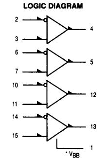 MC10525L block diagram