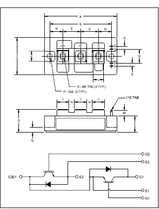 CM100DY-24H block diagram