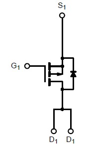 SI9933CDY-T1-GE3 diagram