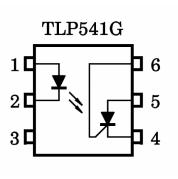 TLP541G(N,F) Pin Configuration