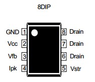 DM0365RN Pin Configuration