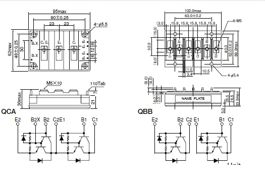 QCA150A60 block diagram