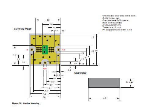  ACMD-7401-TR1 pin connection