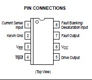  MC33153 pin connnection