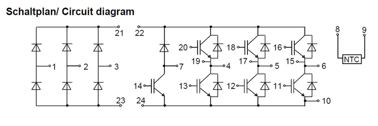 BSM100GP60 block diagram