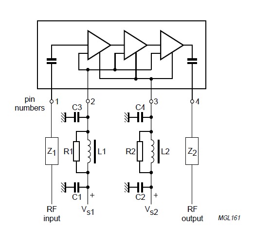 BGY925N Test circuit