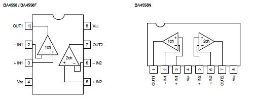 BA4558F-E2 block diagram
