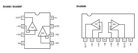 BA4560F-E2 block diagram