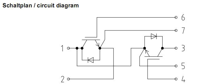 BSM150GB120DLC pin connection