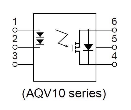 AQV201 block diagram