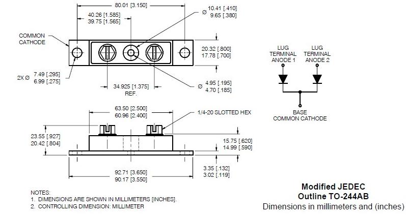 201CNQ045 package dimensions