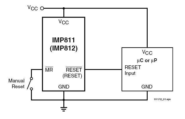 IMP811SEU block diagram