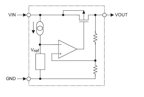 HT7333-A block diagram