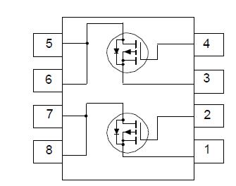 NDS8934 block diagram