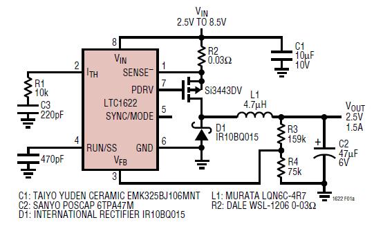 LTC1622IS8#TR block diagram