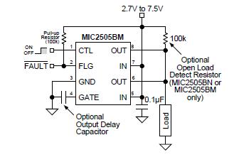 MIC2505BM block diagram