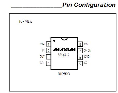 MAX619ESA block diagram