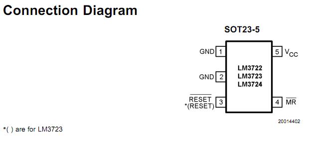 LM3722IM5X-4.63 connection diagram