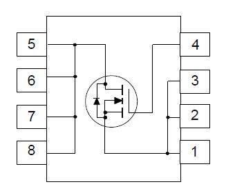 FDS6670A block diagram