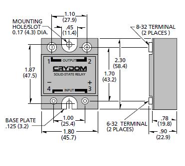 HD48125 package dimensions