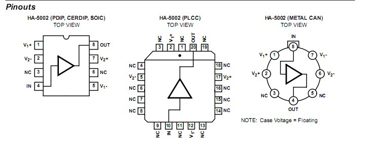 HA2-5002-5 diagram
