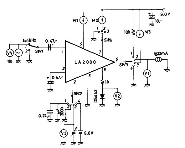 LA2000 circuit diagram