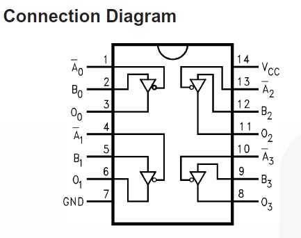 74VHC125MTCX circuit diagram
