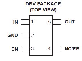 TPS76350DBVR block diagram