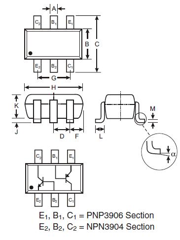 MMDT3946-7 block diagram