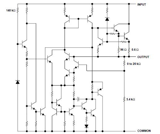 UA78M05CKTPR block diagram