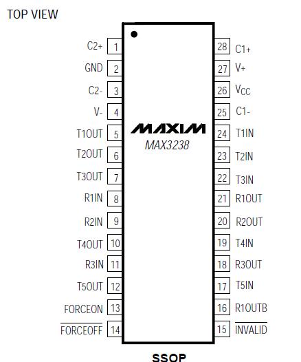MAX3238EAI block diagram