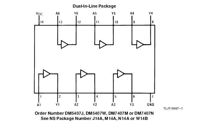 DM7407M block diagram
