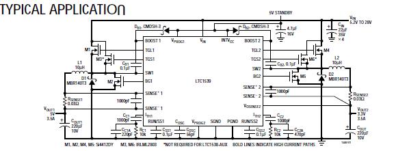 LTC1538CG-AUX block diagram