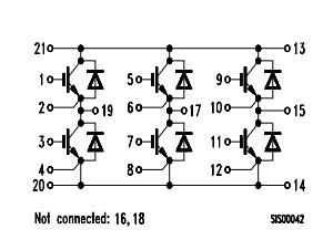 BSM75GD120DN2 diagram