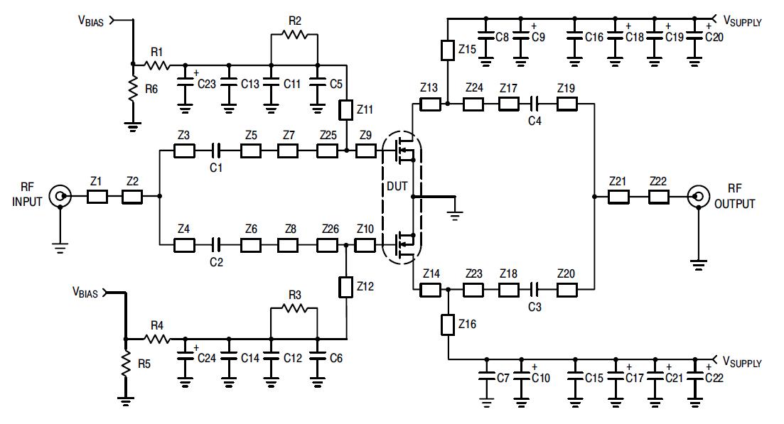 MRF5P21180HR5 block diagram