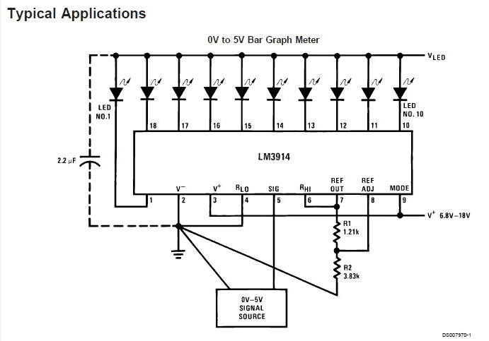 LM3914N block diagram