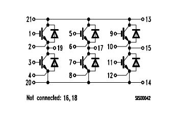 BSM75GD120DN2 block diagram