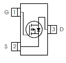 IRLML6402 diagram