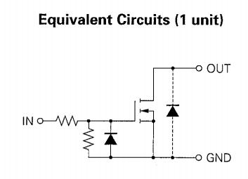 UPA1601GS equivalent circuit