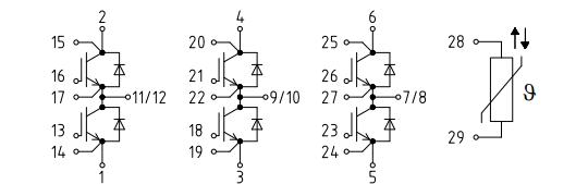 FS450R17KE3 diagram