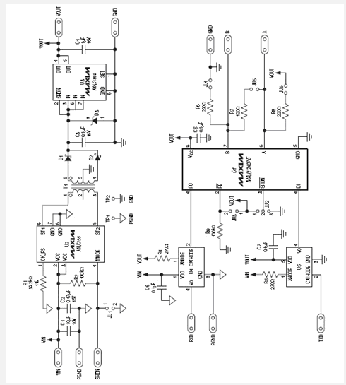 MAX13487EESA block diagram