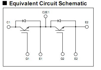 2MBI200S-120 circuit diagram