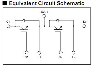 2MBI200S-120 circuit diagram