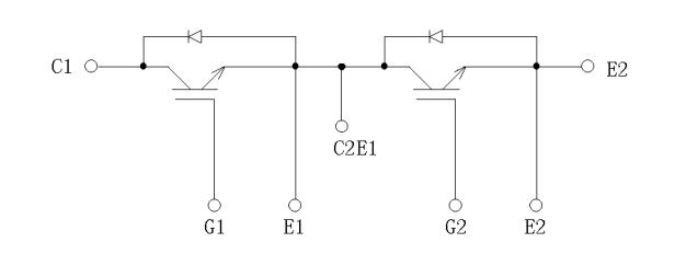 2MBI100U4A-120 circuit diagram