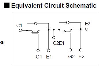 2MBI150UB-120 circuit diagram