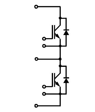 2MBI300P-140 Equivalent Circuit