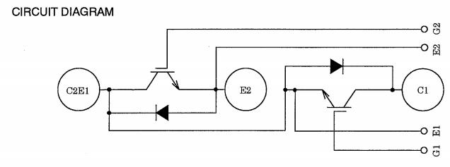 CM600DY-12NF circuit diagram
