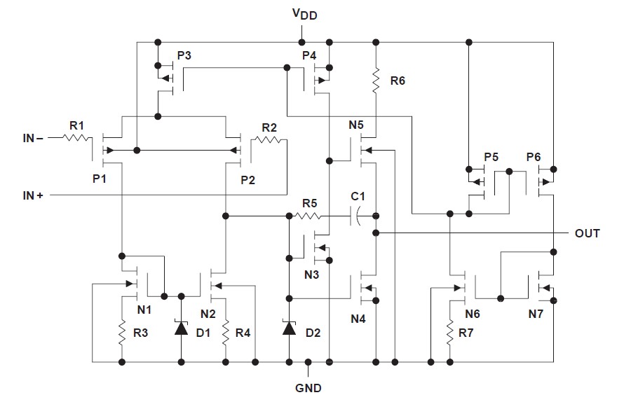 TLC277IDR equivalent schematic